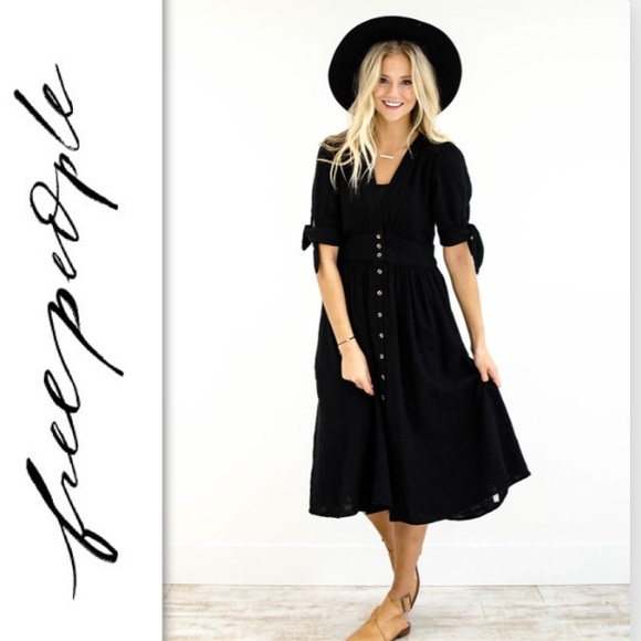 Free People Dresses & Skirts - FREE PEOPLE • LOVE OF MY LIFE MIDI DRESS